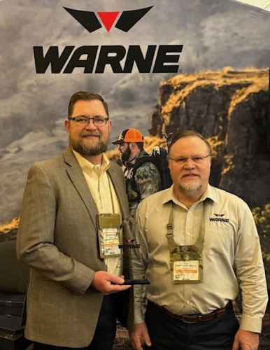 Brandon Renner – Rep Excellence Award from Warne